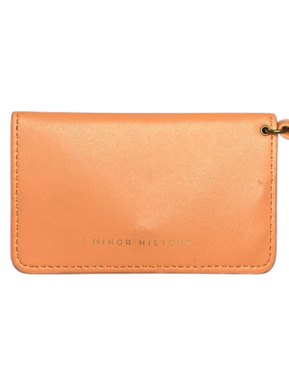 Minor History Postscript Leather Wristlet - Picture 2 of 5